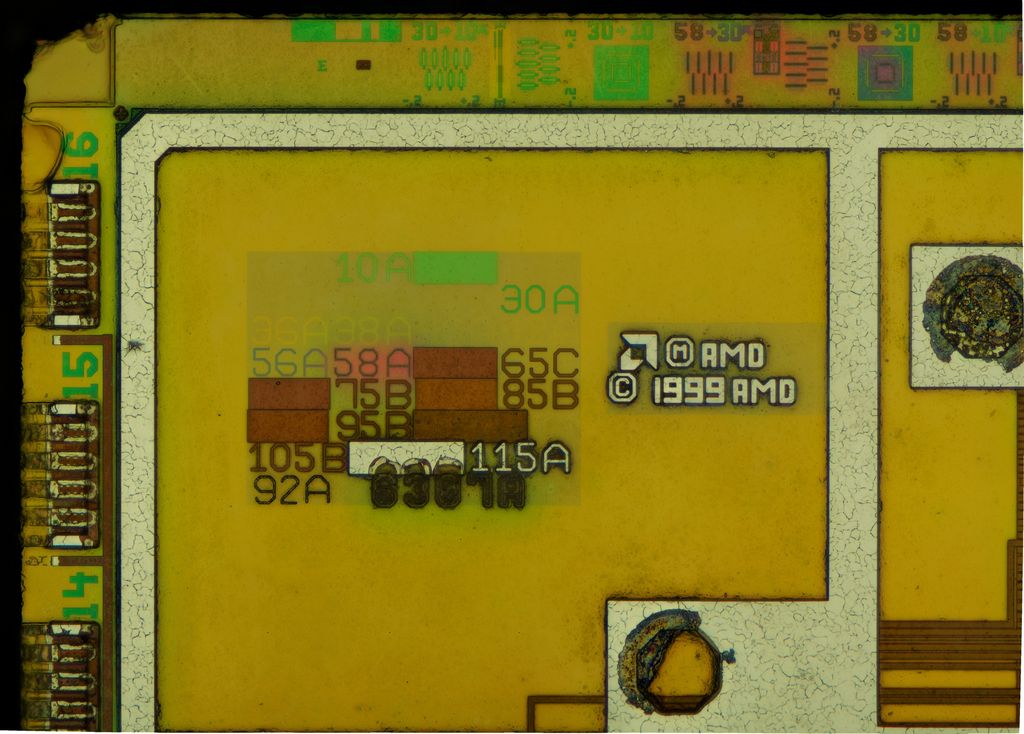 尘封 25 年的彩蛋：AMD Athlon K7 处理器被发现得州和手枪图案