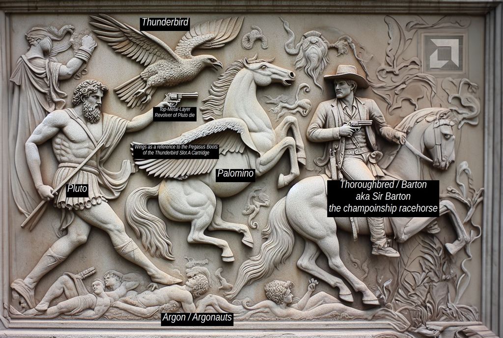 尘封 25 年的彩蛋：AMD Athlon K7 处理器被发现得州和手枪图案