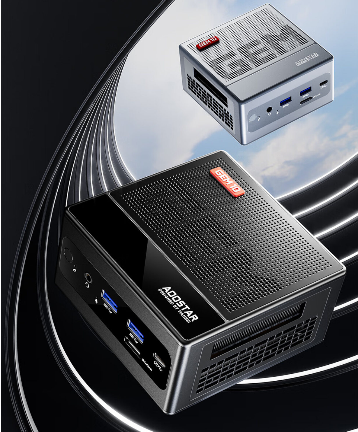 天钡 GEM10 迷你主机开售:锐龙 R7-7840HS、标配独立 OCuLink,2999 元起