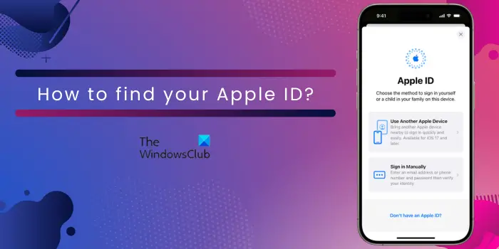 寻找Apple ID的方法适用于iPhone、iPad、Mac和Windows操作系统