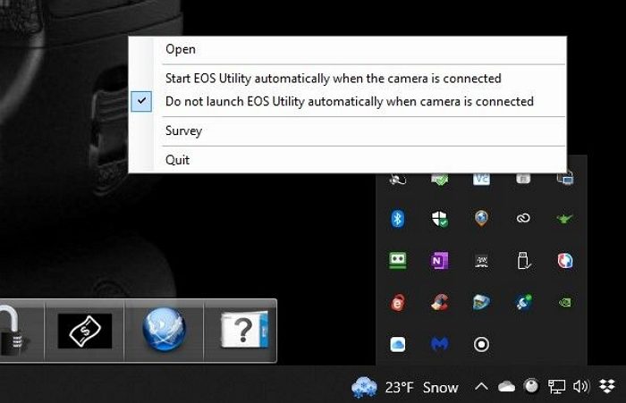 EOS实用程序未检测到佳能摄像头[修复]