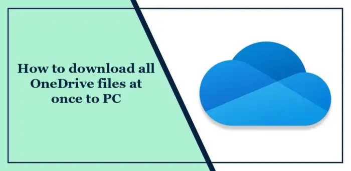 下载所有OneDrive文件至PC的步骤