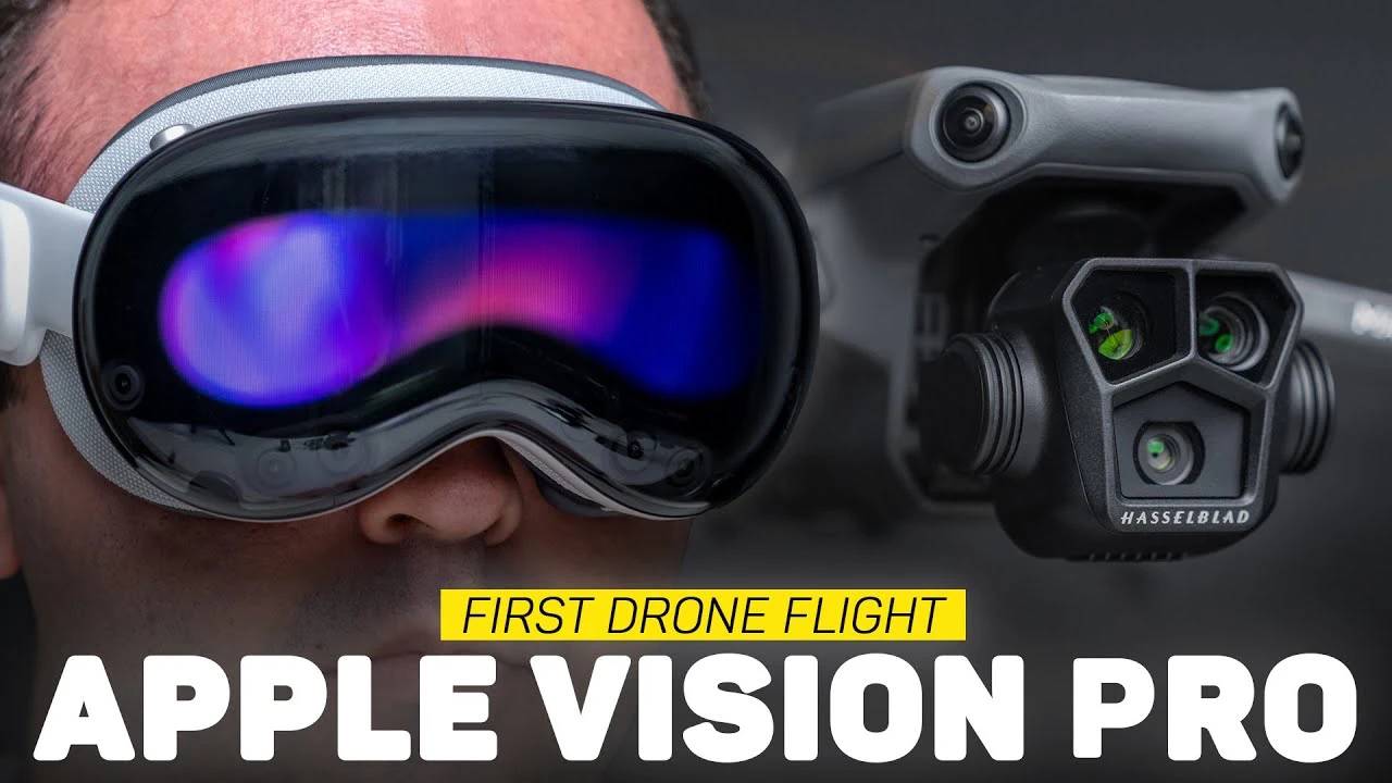 使用 Apple Vision Pro 驾驶无人机的方法