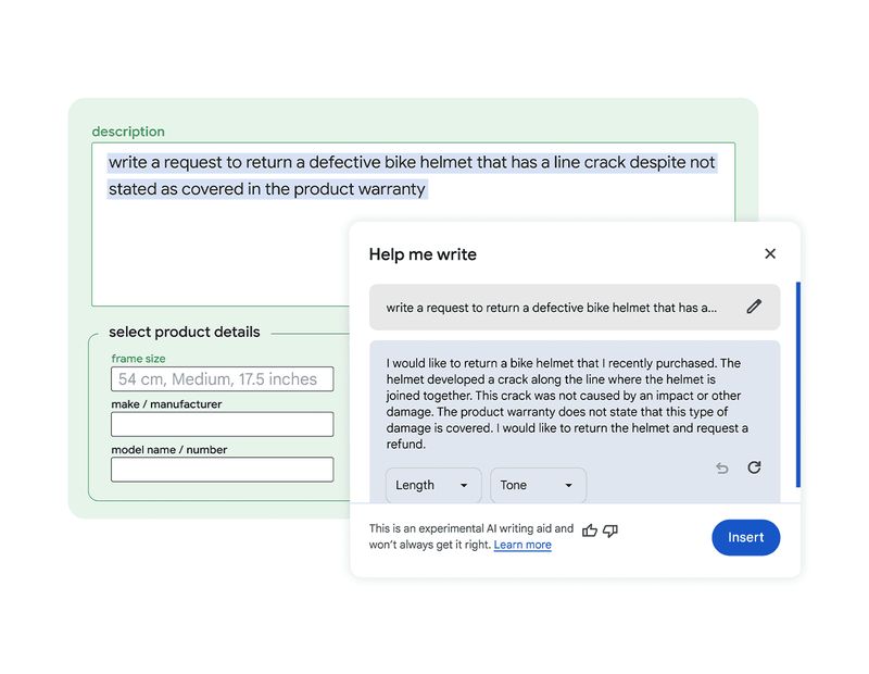 基于 Gemini 模型，谷歌 Chrome 浏览器新增“Help Me Write”AI 写作工具