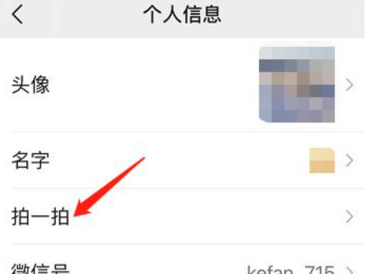 微信怎么拍一拍对方 微信拍一拍怎么用