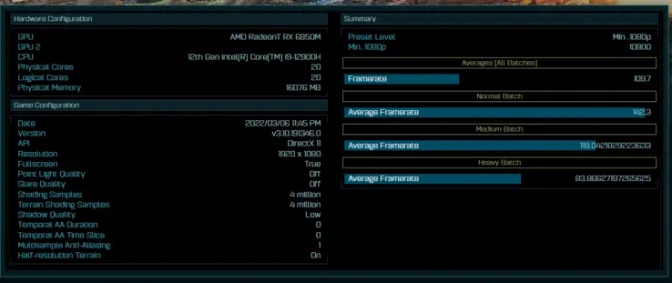 RX 6850M XT测评跑分介绍