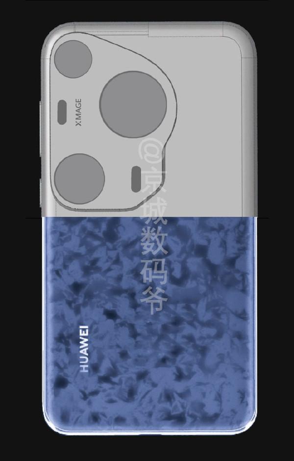 华为 P70 Art 最新渲染图曝光 异形摄像模组 + 双拼设计