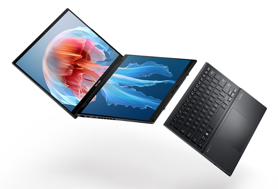 华硕发布了新款灵耀 14 双屏笔记本：搭载Ultra 9-185H处理器和双2.8K OLED屏幕，起价13999元