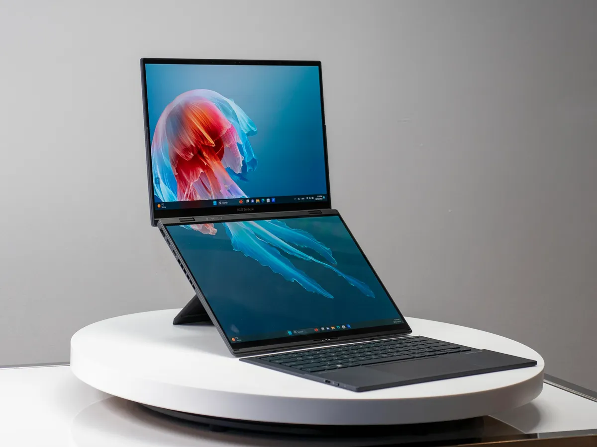 华硕灵耀14双屏发布!13999元起的AI PC,有何不同?