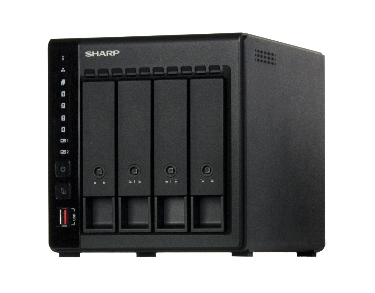 夏普推出预装 RAID 的商用 NAS 设备 BP-X2ST，4 盘位设计