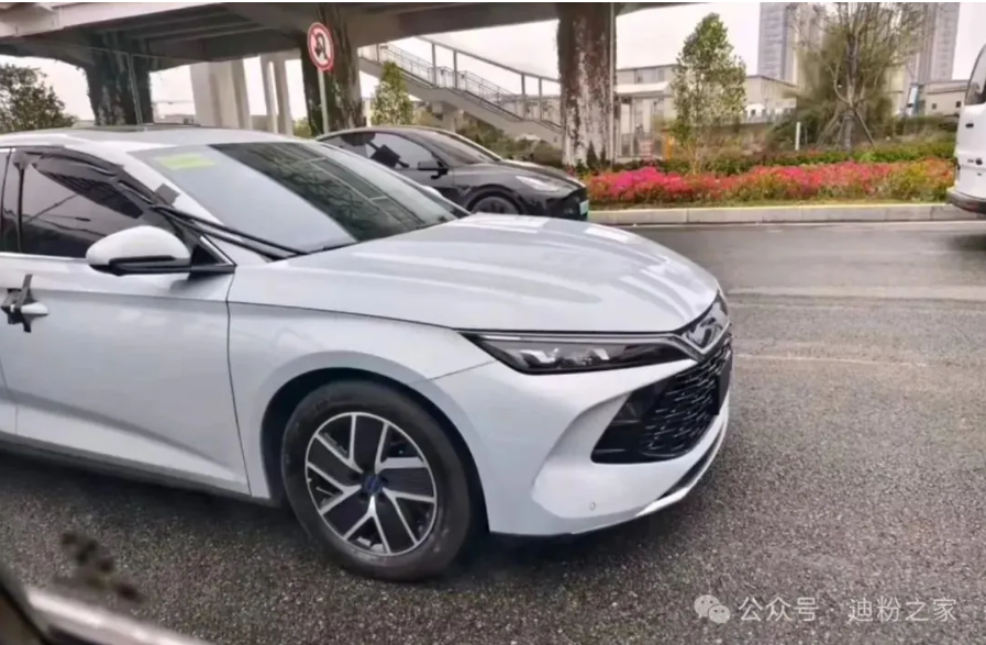 比亚迪全新秦L车型谍照曝光,搭载第五代DM-i混动系统