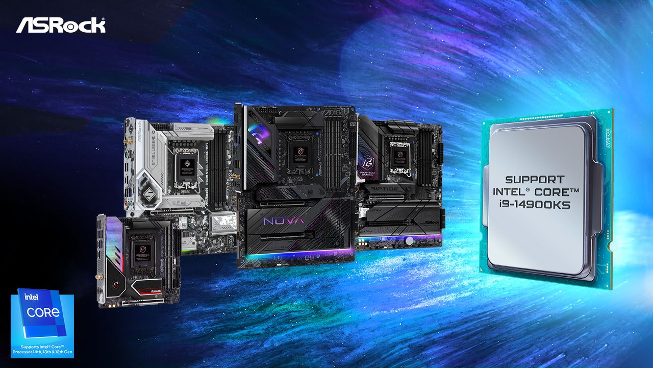 华擎发布最新 BIOS 更新，全面兼容酷睿 i9-14900KS 处理器