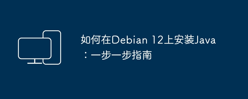 Debian 12 上 Java 的安装指南：逐步操作指南
