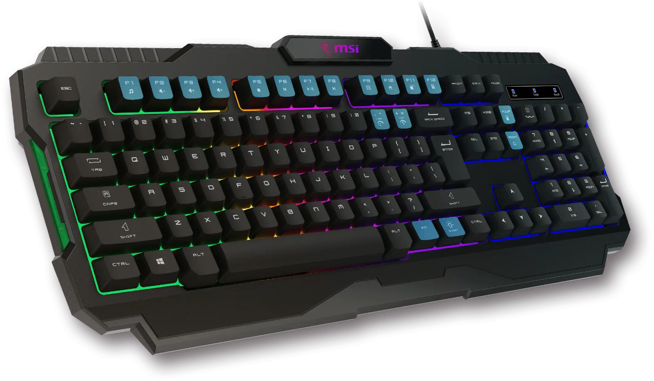 微星推出 FORGE GM100 鼠标与 GK100 键盘,支持 RGB 灯效