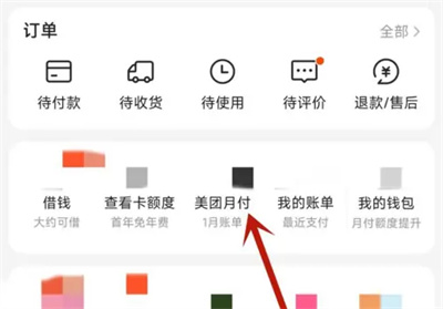 查看美团月付账单明细的方法
