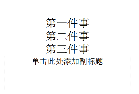 怎样在PPT中添加每行文字前的黑点