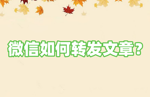 如何在微信上分享文章？ 微信分享文章的操作指南