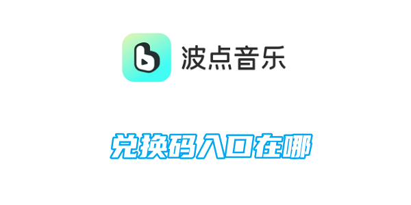 寻找波点音乐兑换码入口