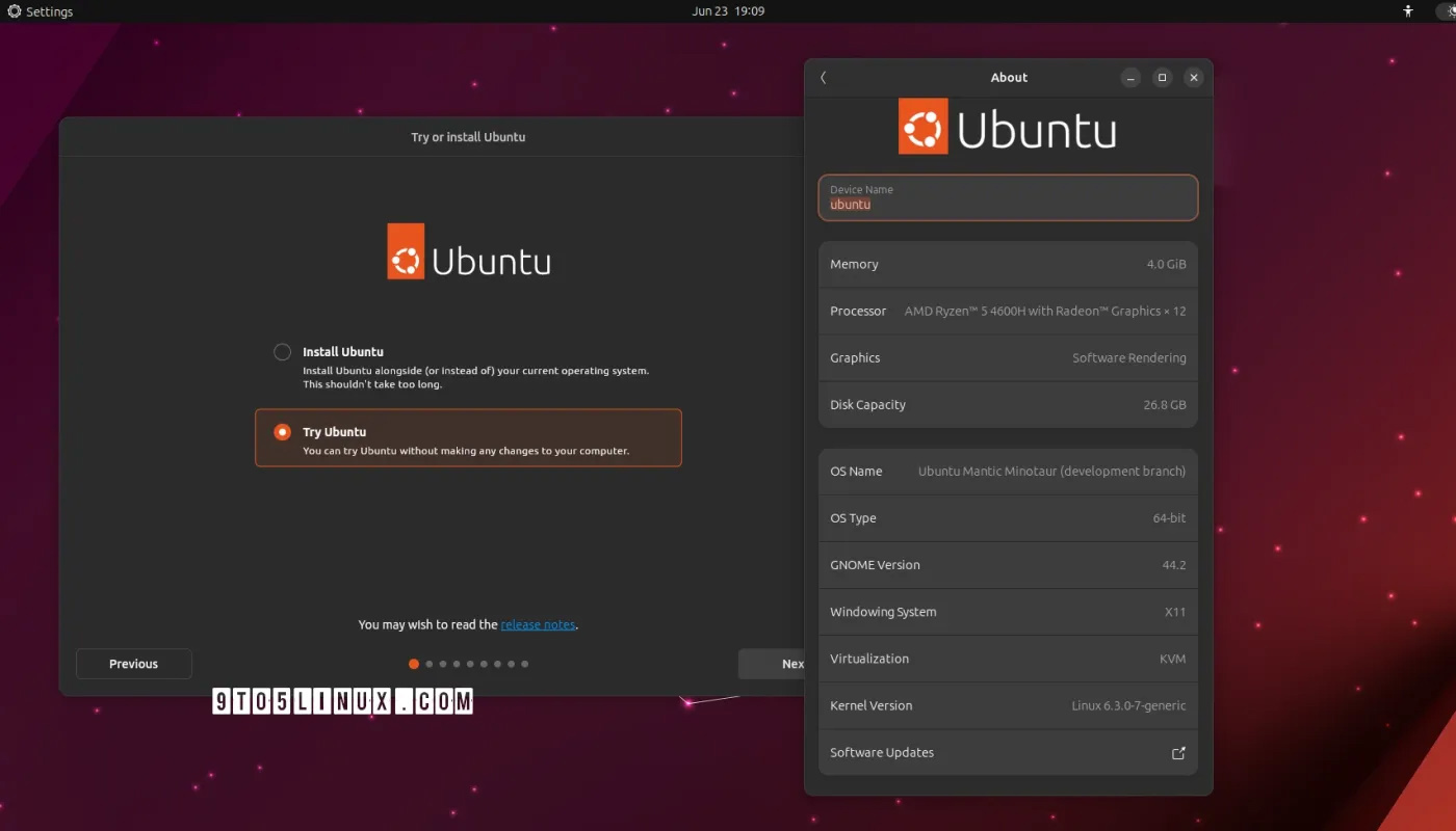 10 月发布,Ubuntu 23.10 已升级到 Linux Kernel 6.3 内核