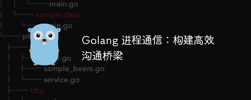 Golang 进程通信:构建高效沟通桥梁