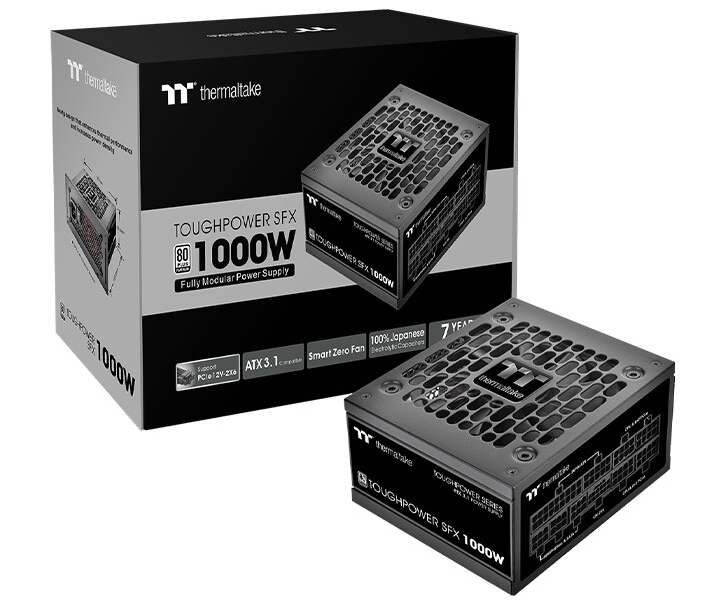 CE-LINK 推出 Toughpower SFX 1000W 电源：80 Plus 白金认证，ATX 3.1 标准