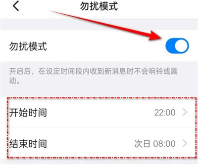 钉钉怎么打开消息勿扰模式