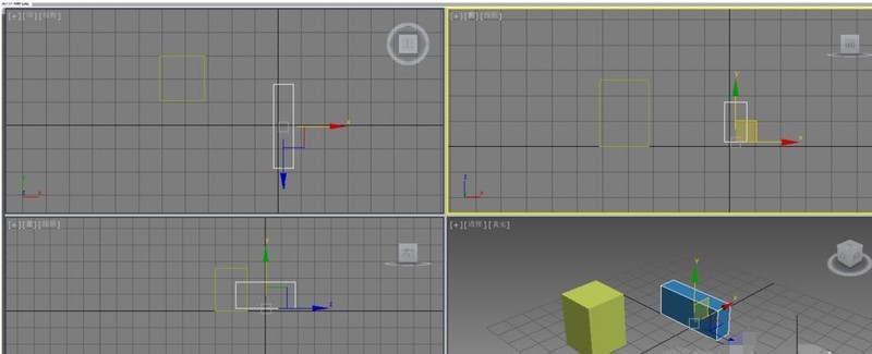 3Ds MAX两个模型设置某个部位对齐的操作教程