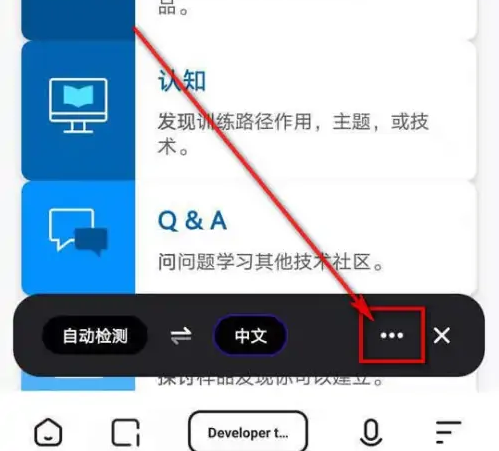 夸克浏览器怎么自动翻译