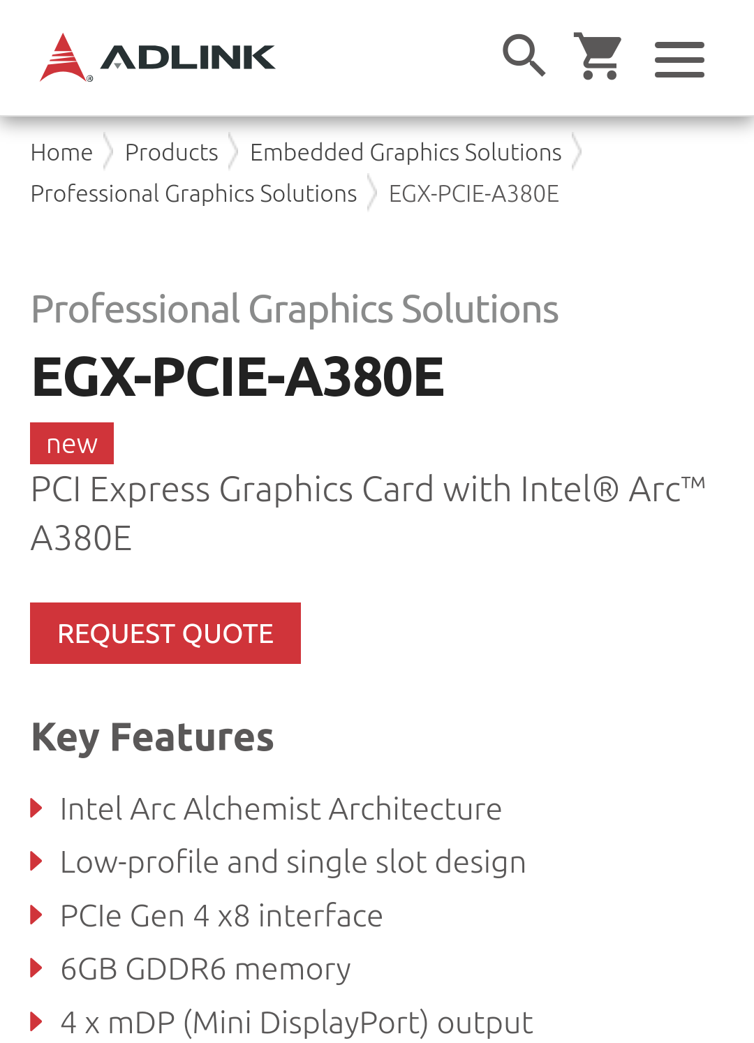 英特尔为锐炫 A750E / A580E 显卡注册 PCI ID,预计为嵌入式产品