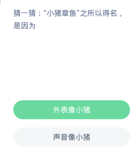 蚂蚁森林神奇海洋4月11日：在古代以下哪种动物有海上追风侯的雅称