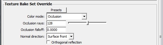 maya软件设计低模Ao贴图的方法介绍