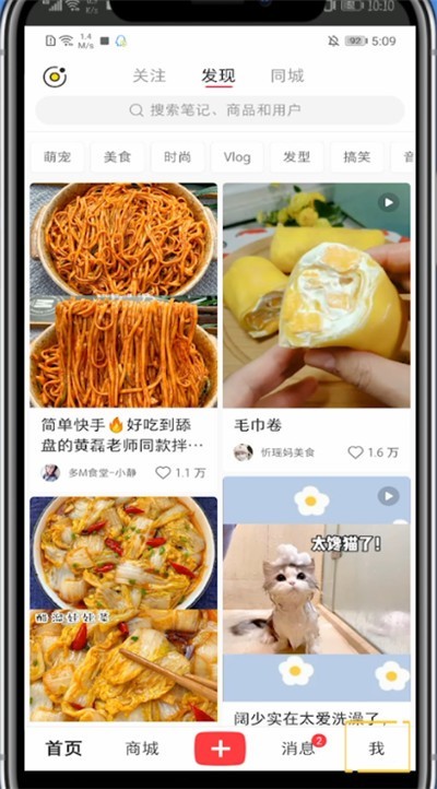 小红书设置夜间模式的方法教程