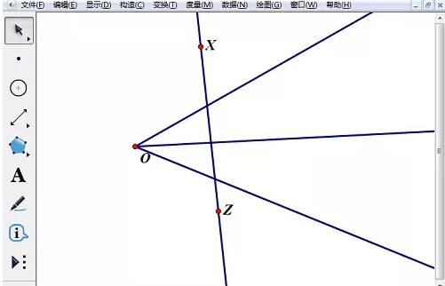 几何画板绘制德萨格构图的操作方法
