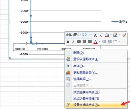 Excel制作对数图表的简单方法