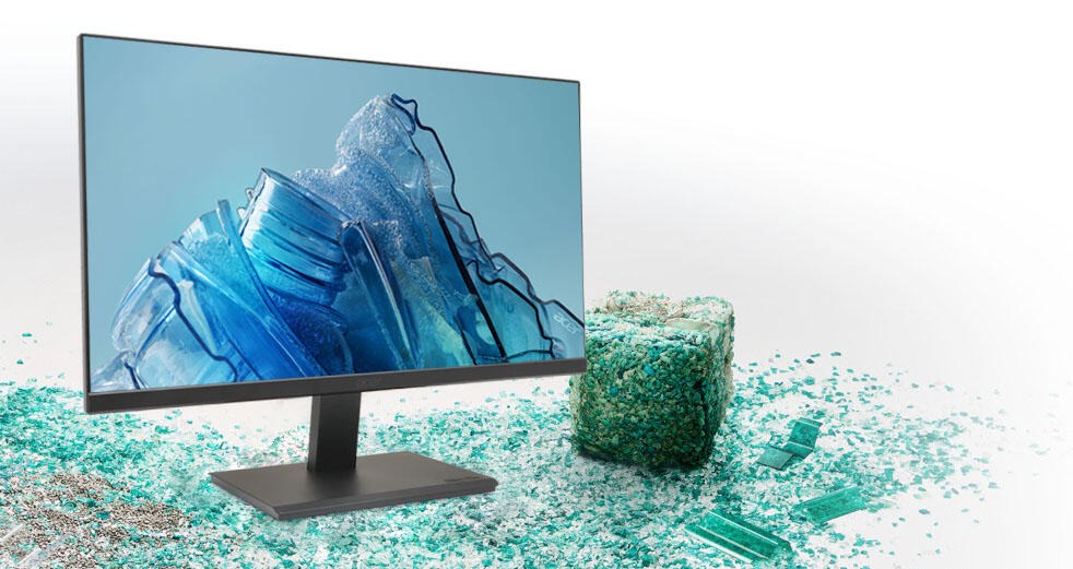 宏碁推出 Vero V227Q E3bmixvs 商用显示器，使用 90% 回收塑料