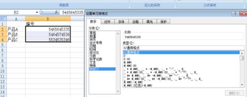 Excel将单元格数据按指定格式显示的操作内容
