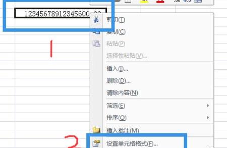 Excel数字显示e+怎么办