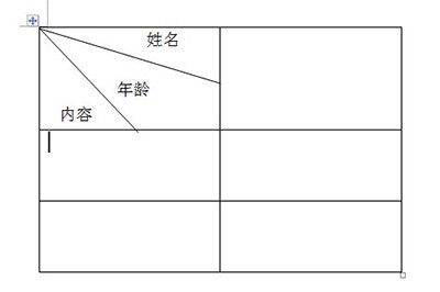 word制作多斜线表头的图文方法