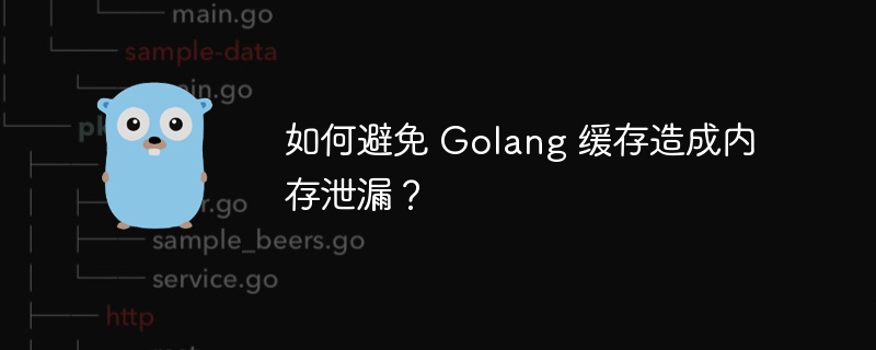 如何避免 Golang 缓存造成内存泄漏?