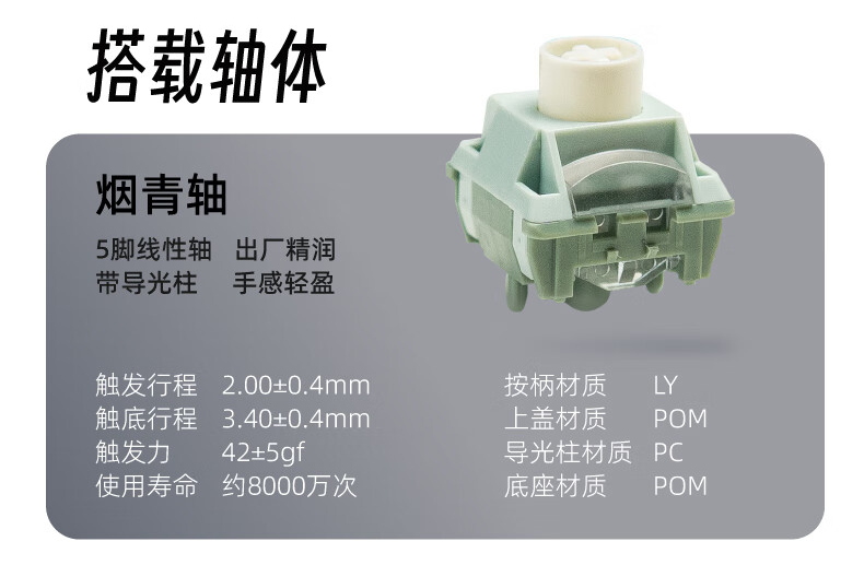 RK 推出 LK87 三模机械键盘:侧刻 PBT 键帽、6000mAh 电池,279 元