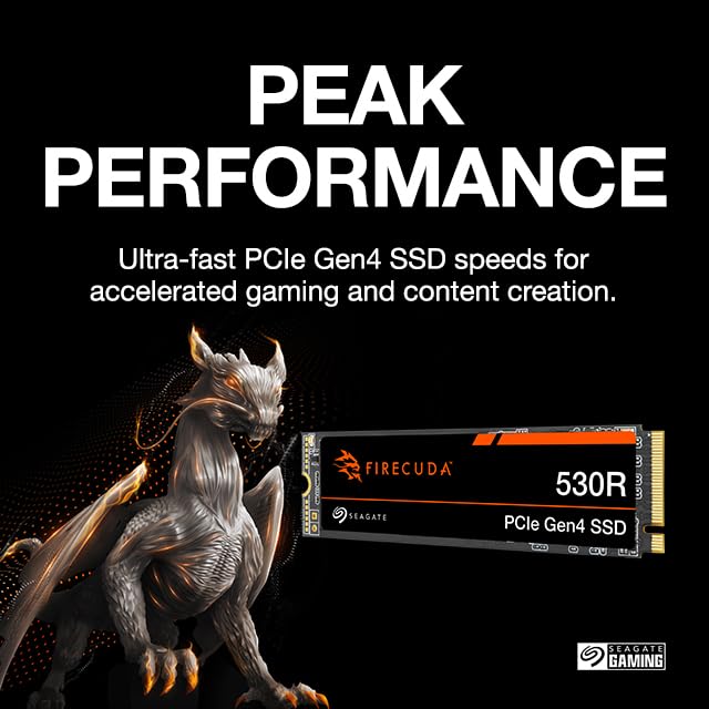希捷酷玩 530R 固态硬盘曝光:PCIe Gen4x4 规格,至高 4TB 容量