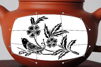 PS怎么给茶壶刻花纹_教你一招想刻什么就刻什么