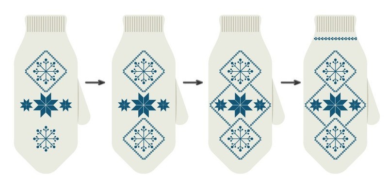怎么利用AI绘制冬季连指手套插图呢-AI绘制手套教程