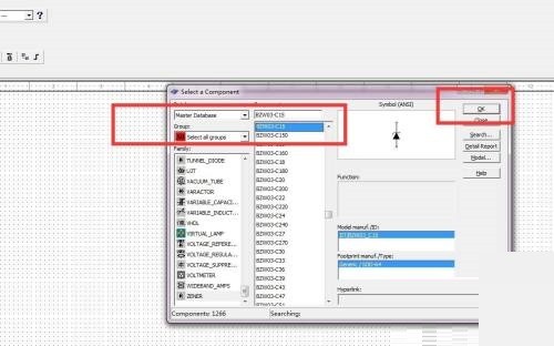 multisim怎么绘制BZW03 C15二极管_multisim绘制BZW03-C15二极管教程