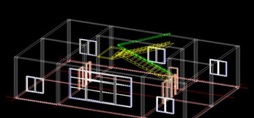 天正建筑2014设计建筑物二层平面图的详细教学