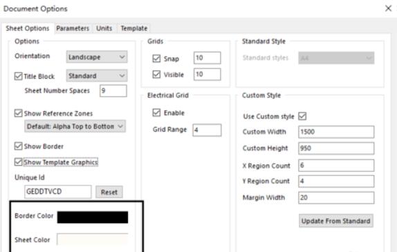 Altium Designer 13中设置原理图图纸的具体操作流程