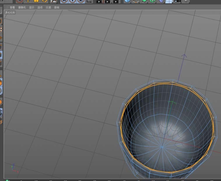 C4D建模杯子的操作教程