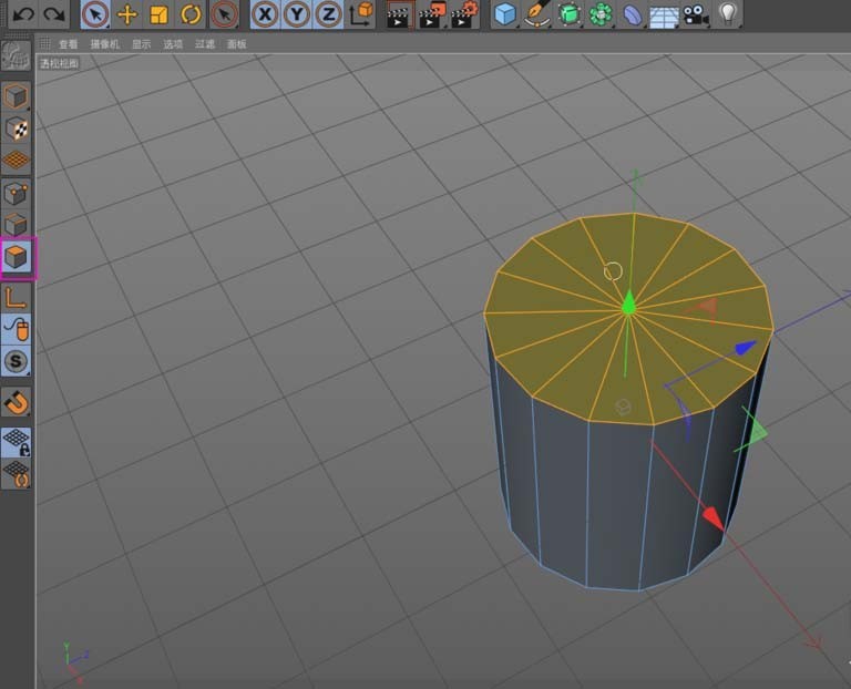 C4D建模杯子的操作教程