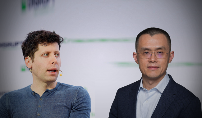 币安创始人CZ与 Sam Altman 就探索 AI 投资进行洽谈