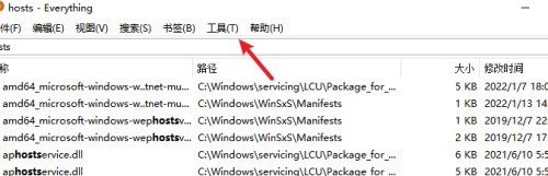Everything怎么设置复制路径快捷键 Everything设置复制路径快捷键的方法